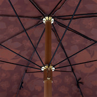 Beach Umbrella Floral Energy by hkliving