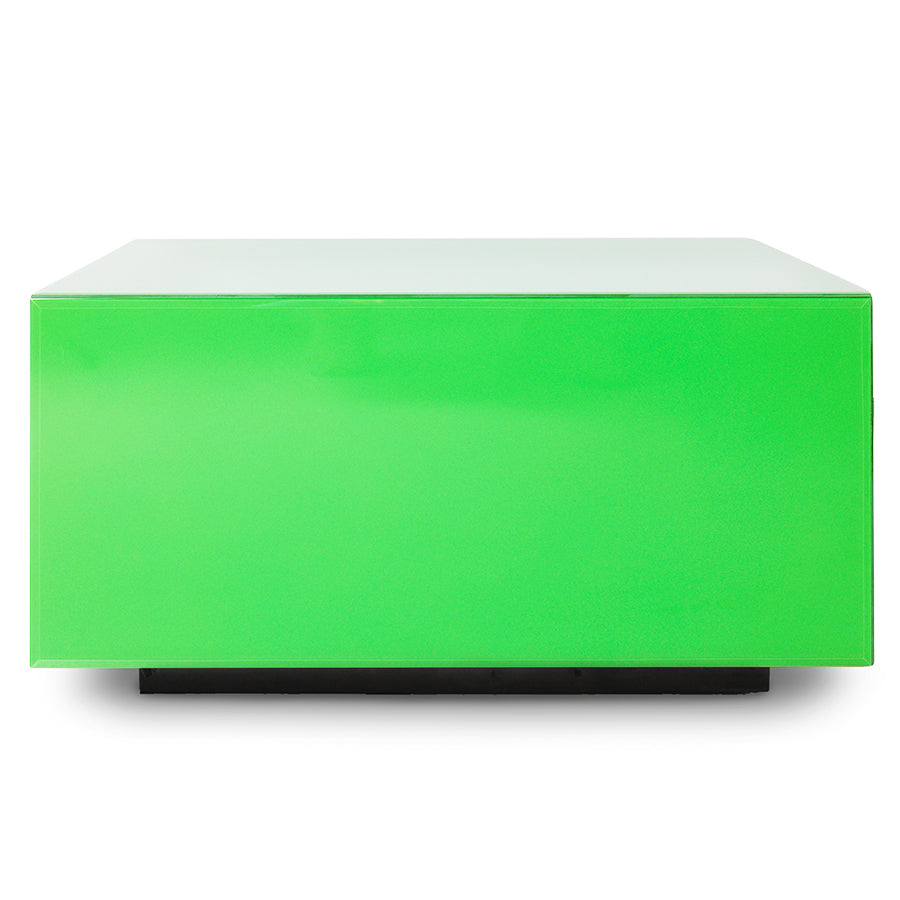 Mirror Block Table Athletic Green L