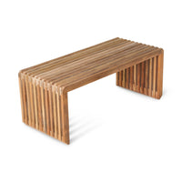 Slatted Bench/Element Teak