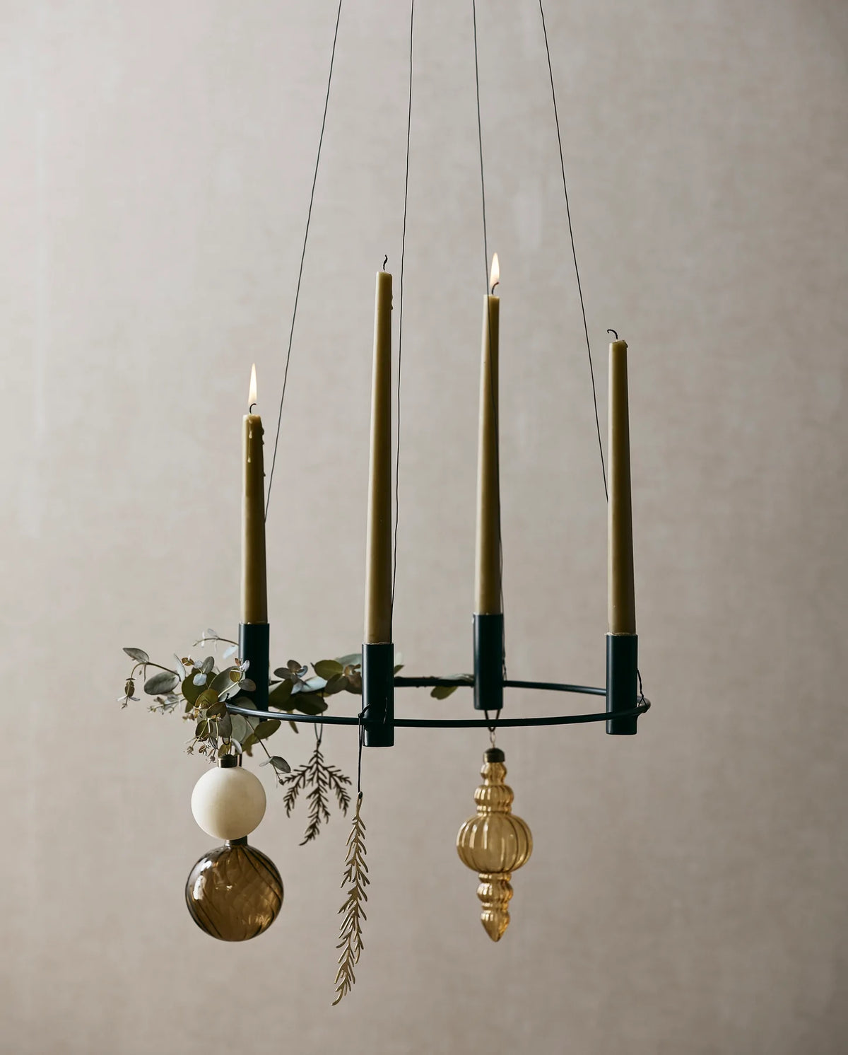 Glassa Ornament Dark Olive