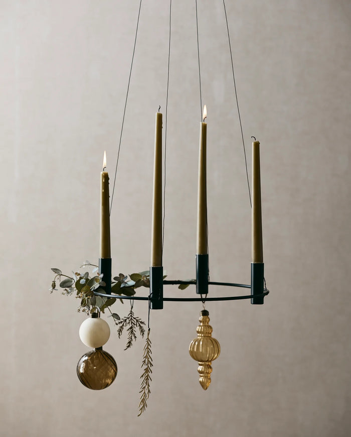 Glassa Ornament Dark Olive