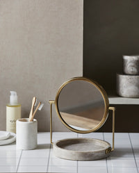 HAJA Table Mirror Golden