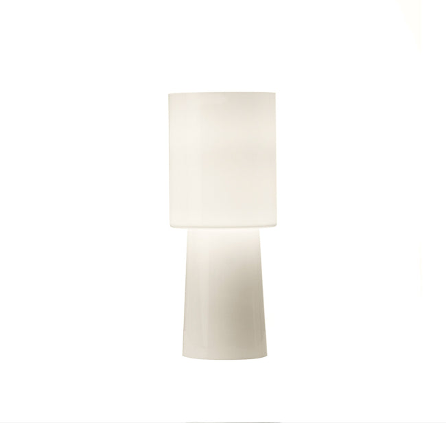 OLLE Table Lamp White Opal Glass L