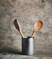 Metallic Brown Storage Canister