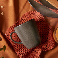 Forest Brown Mug with Handle