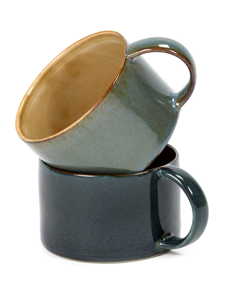 Coffee Cup Smokey Blue