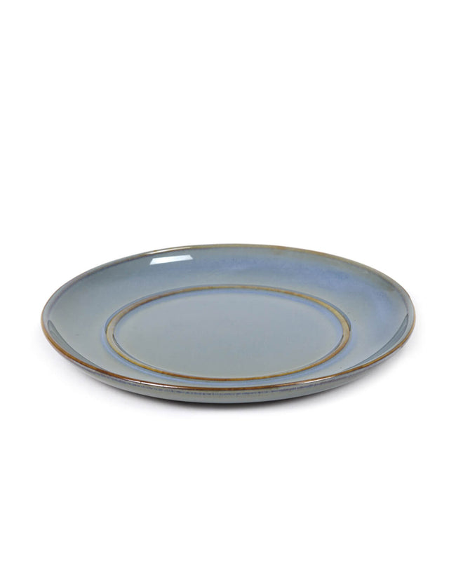 Plate For Cup Smokey Blue