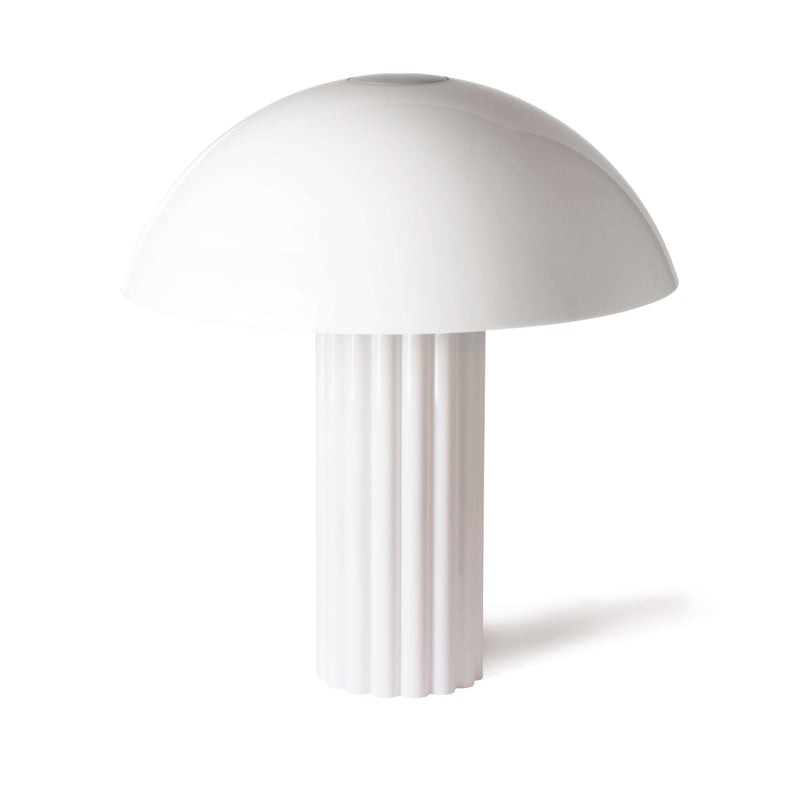 Acrylic Cupola Table Lamp White