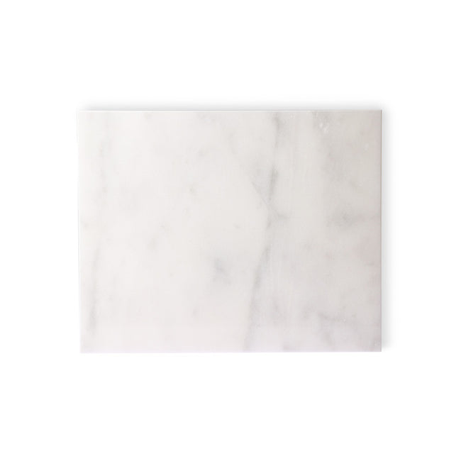 Handmade Marble Cutting Board White (50X40)