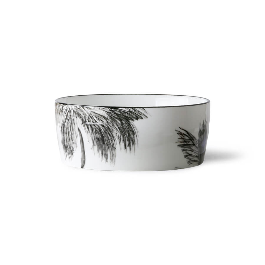 Porcelain Bowl Palms