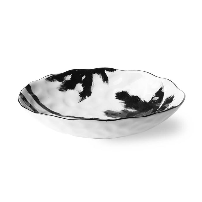 Porcelain Serving Bowl Palms