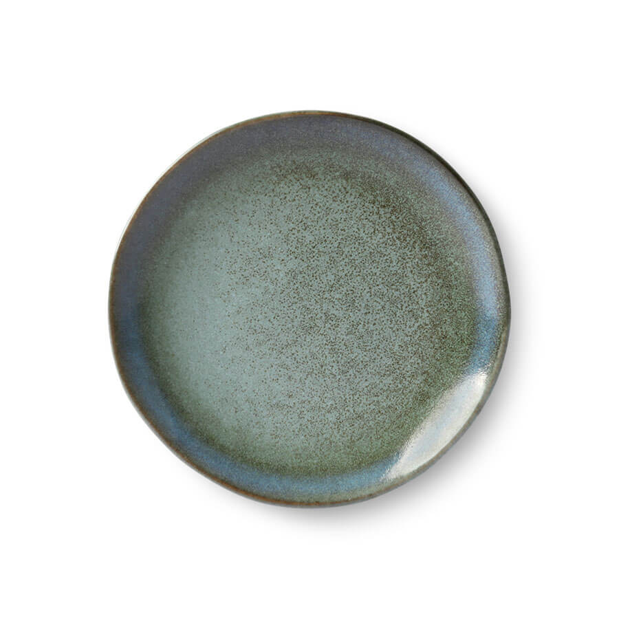 Dessert Plate Moss (Set of 2)