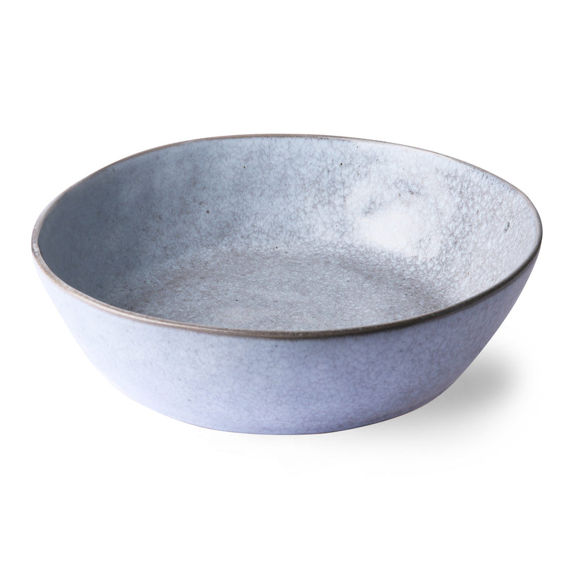 Bold & Basic Rustic Grey Bowl Large