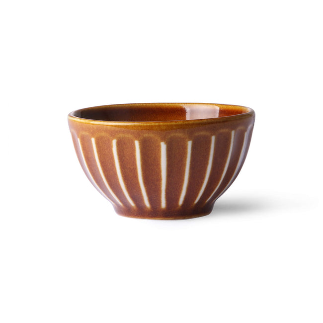 Kyoto Ceramics Striped Bowl