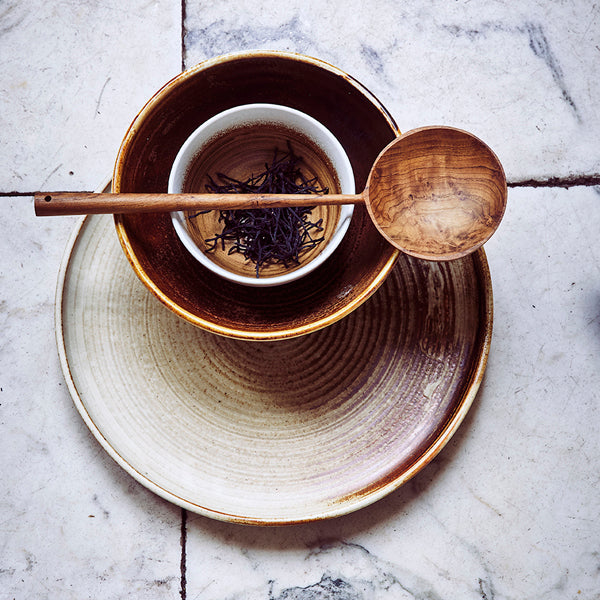 Salad Bowl Rustic Brown