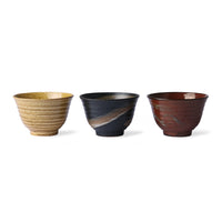 Japandi Matcha Bowls (set of 3)