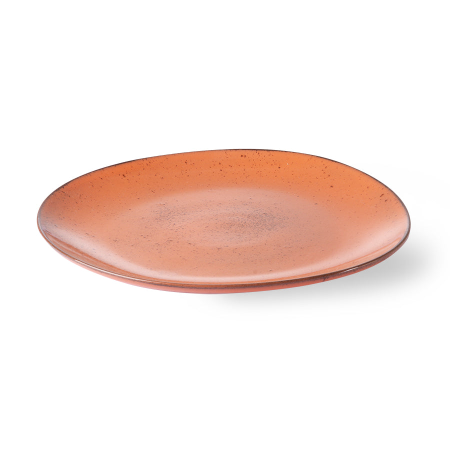 Organic Dinner Plate Peach