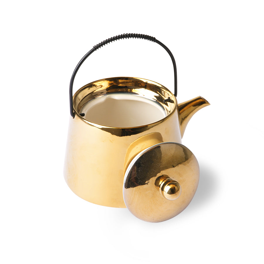 Gold Tea Pot