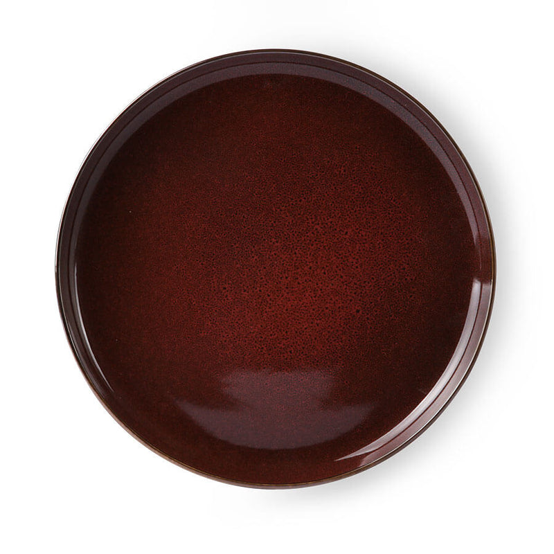 Organic Dinner Plate Cerise