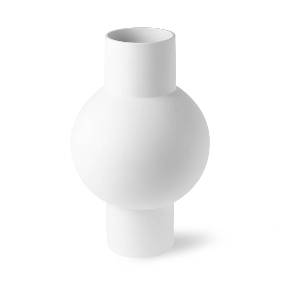 Matt White Vase M