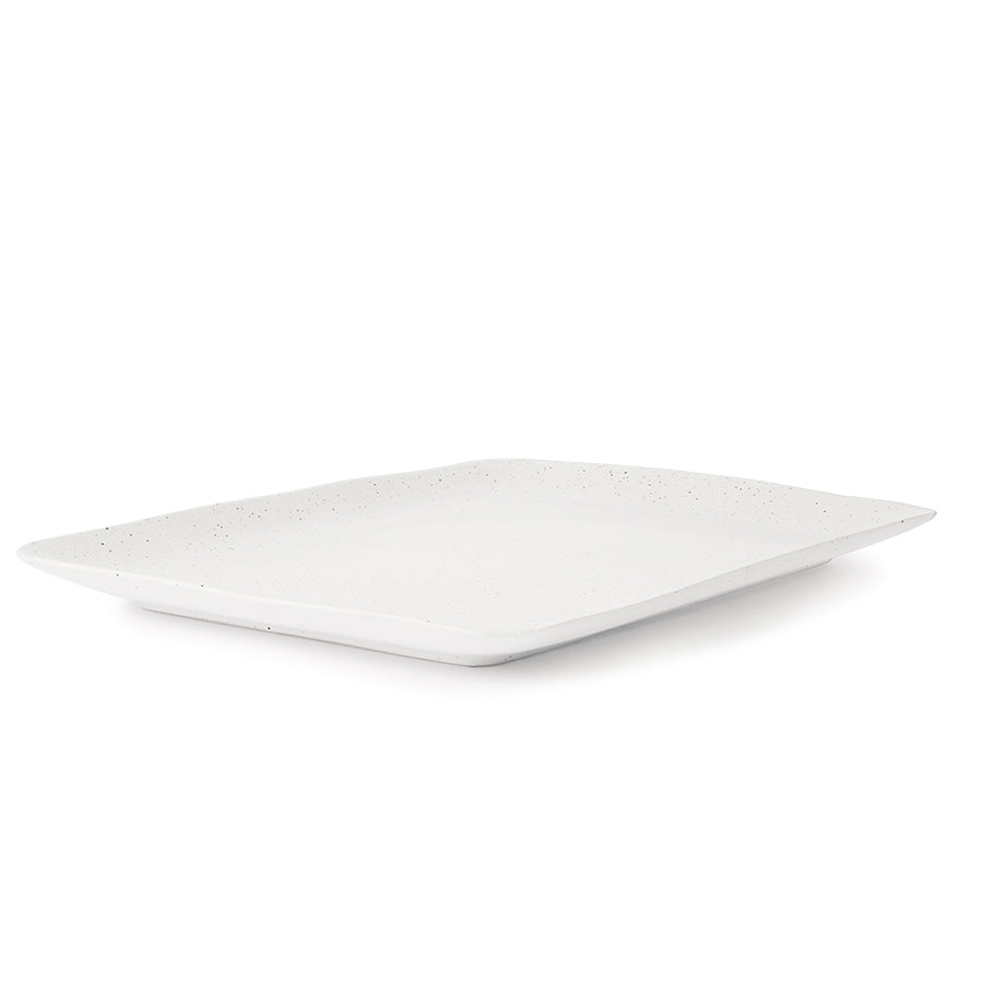 Speckled Tray White