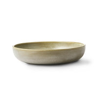 Deep Plate Rustic Green/Grey