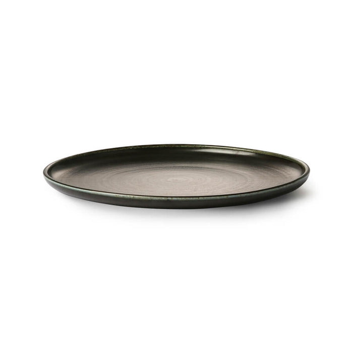 Rustic Black Dinner Plate