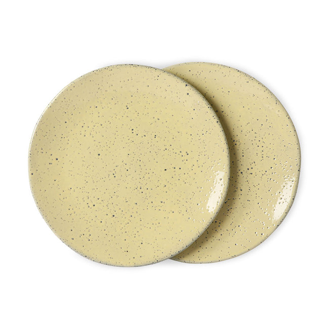 Side Plate Yellow (Set of 2)