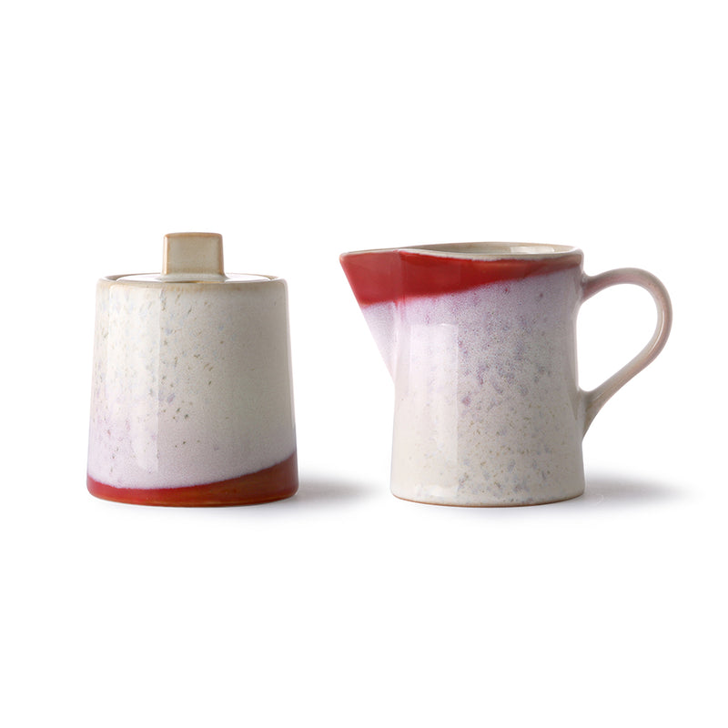 Milk Jug & Sugar Pot Frost Set