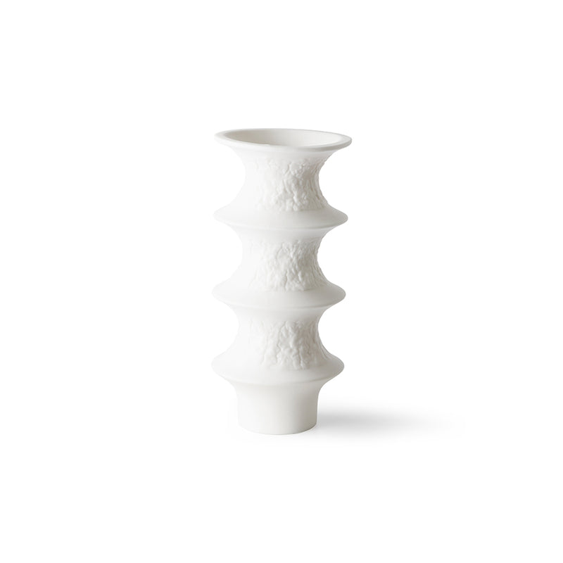 Matt White Porcelain Vases