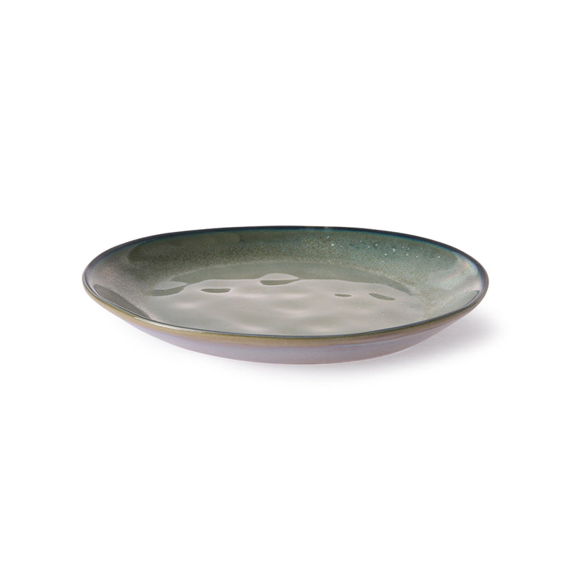 Side Plate Grey/Green