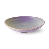 Flat Bowl Purple/Green