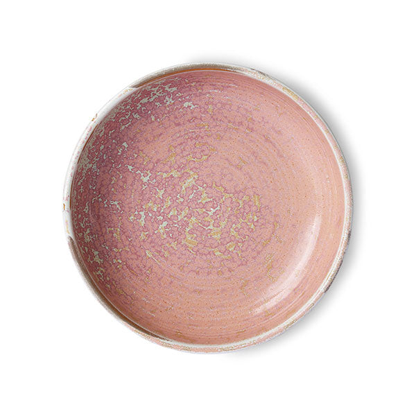 Deep Plate Rustic Pink