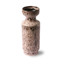 Ceramic Vase Lava Brown