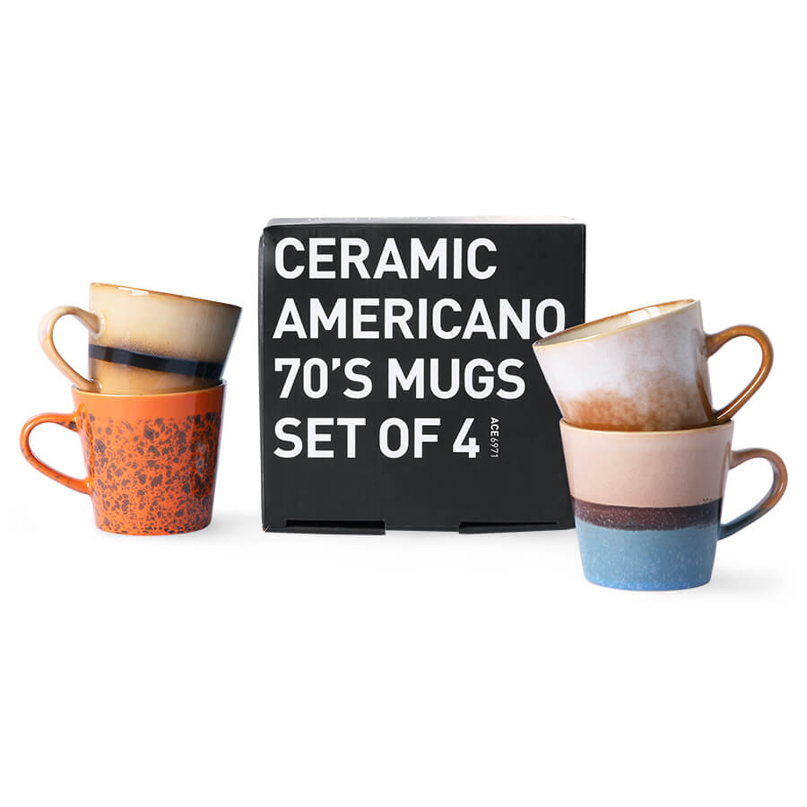 Americano Mugs (Set of 4)