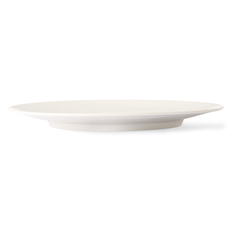 Japanese Dinner Plate White