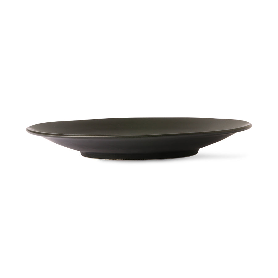 Japanese Dinner Plate Matt Black