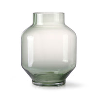 Green Glass Vase L