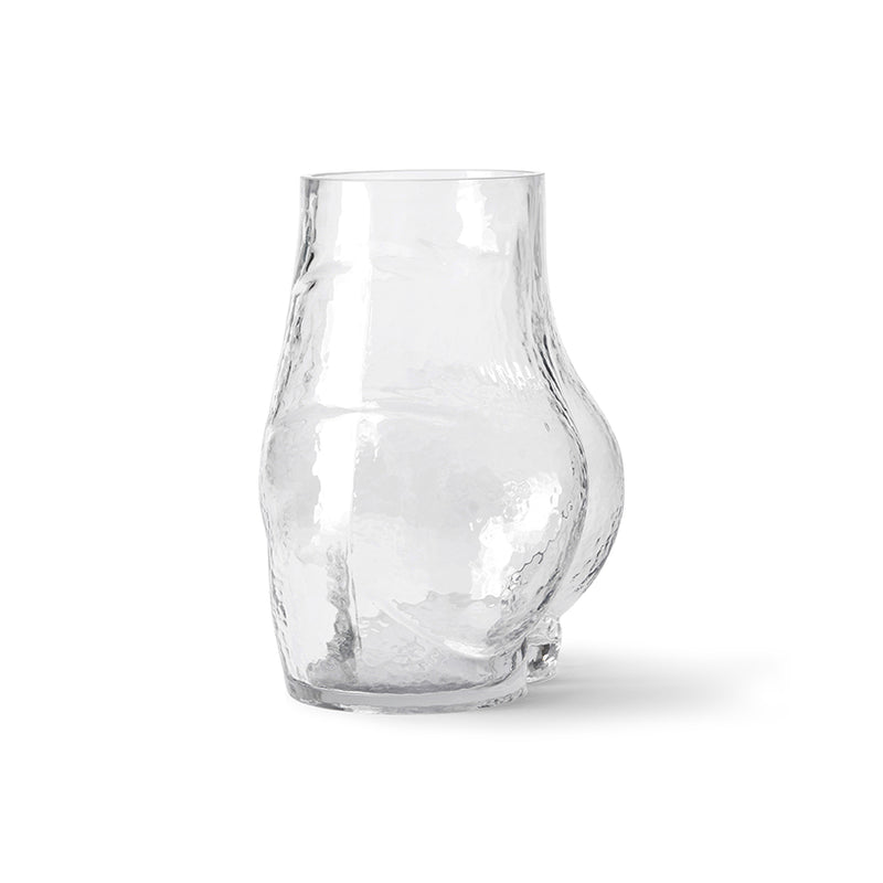 Glass Bum Vase