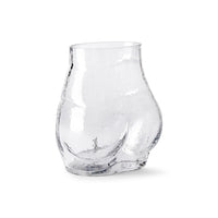 Glass Bum Vase