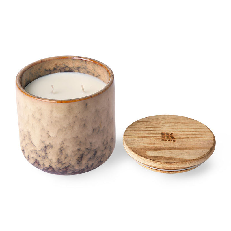 Ceramic Scented Candle: Casa Fruits