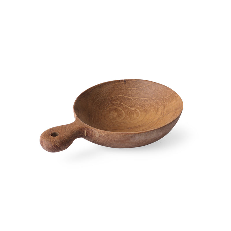 Deep Wooden Serving Spoon