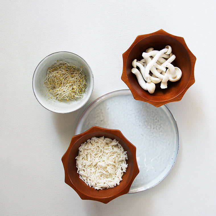 Wooden Retro Bowl