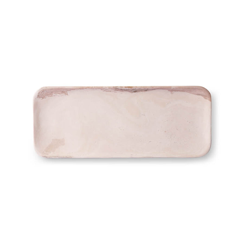 Handmade Marble Tray Pink