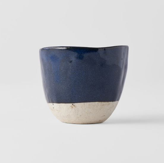 Lopsided Sushi Mug Navy Blue