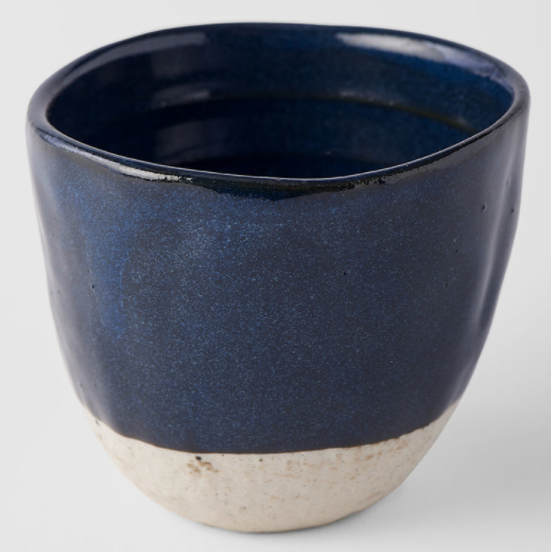 Lopsided Sushi Mug Navy Blue