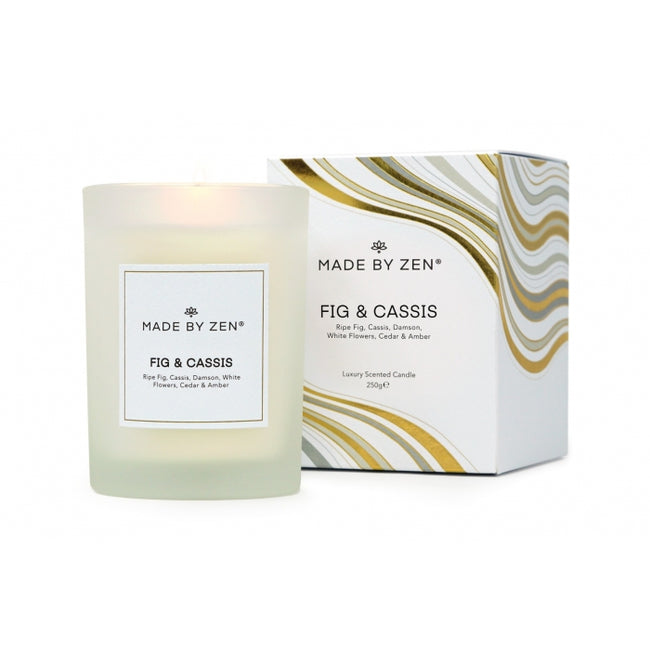 Signature Scented Candle Fig & Cassis
