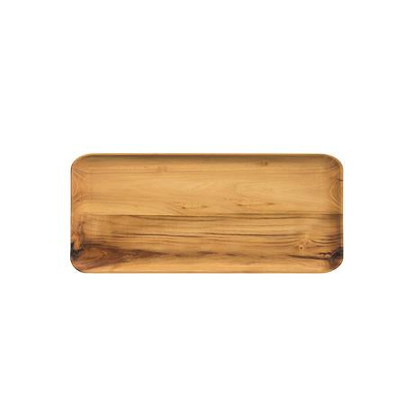 Teak Wood Rectangular Plate