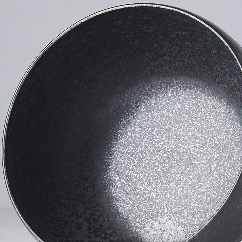 Japanese Black U-Shape Bowl