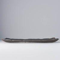 Rectangular Stone Slab Large Platter With a Textured Finish